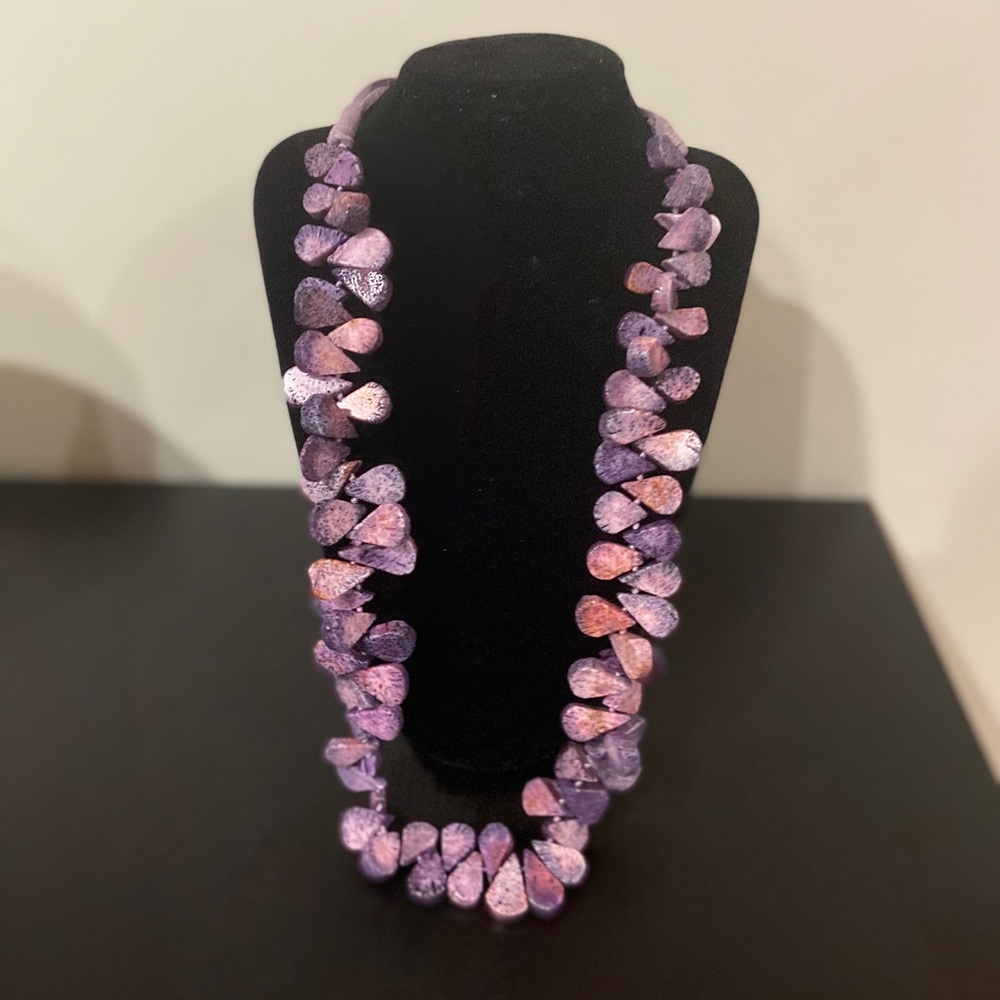 Coral Stone Necklace